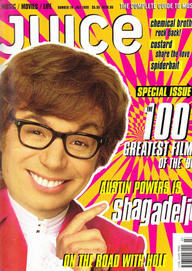 JUICE magazine cover Issue 79 July 1999