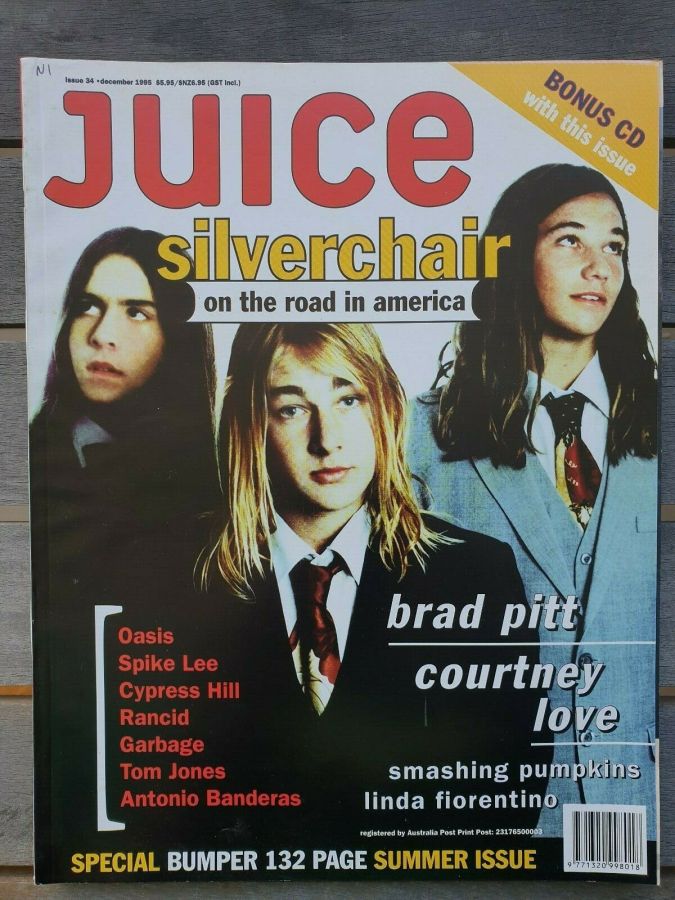 JUICE magazine side cover Issue 34  December 1995
