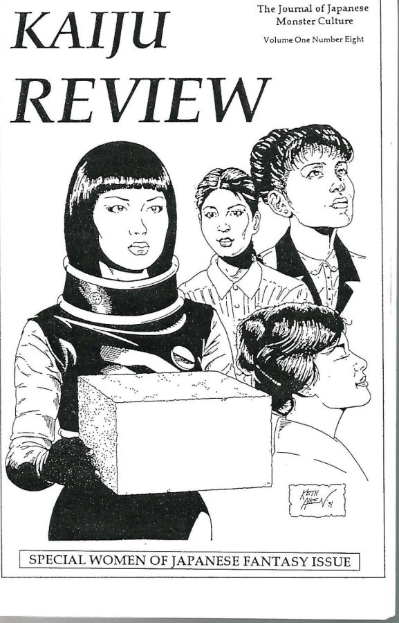 KAIJU REVIEW magazine cover Issue 8  1995