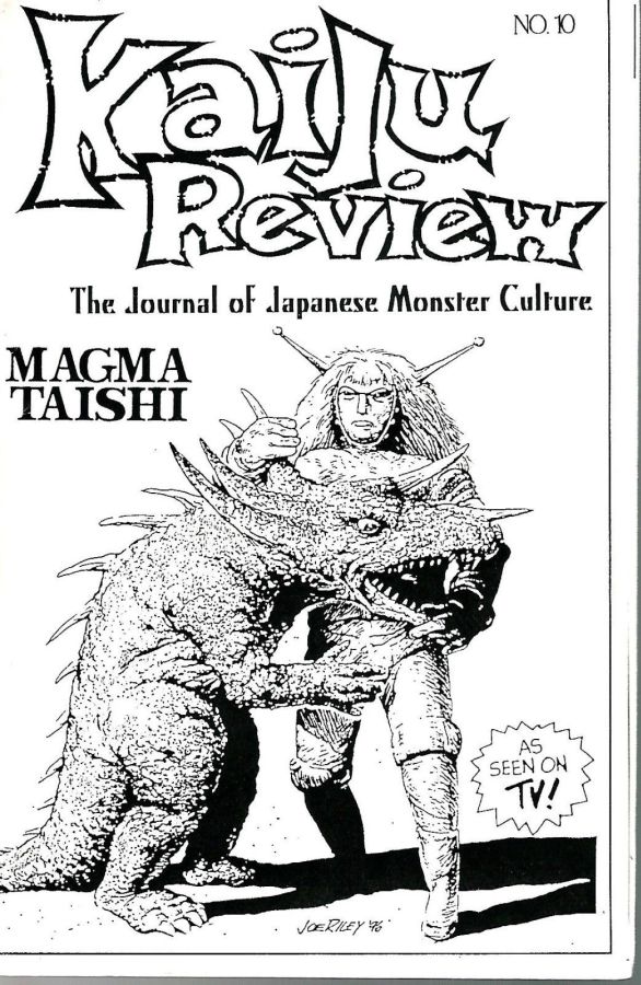 KAIJU REVIEW magazine cover Issue 10  1996