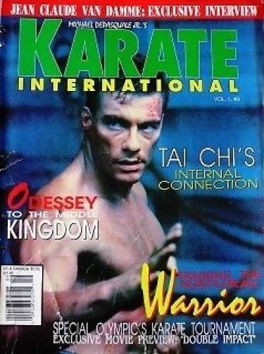 KARATE INTERNATIONAL magazine cover  Vol 1 # 9  September 1991