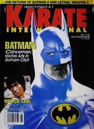 KARATE INTERNATIONAL magazine cover  August 1992