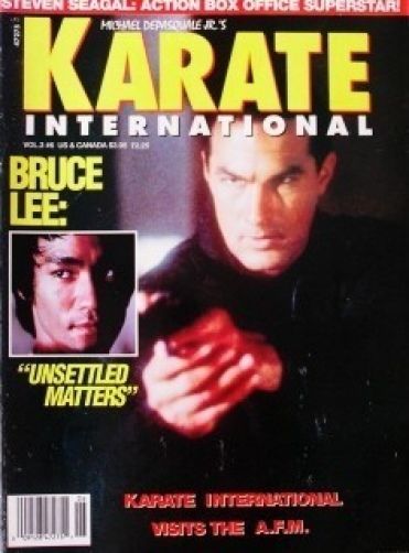 KARATE INTERNATIONAL magazine cover  May 1993