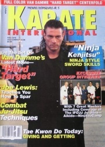 KARATE INTERNATIONAL magazine cover  July 1993