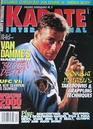 KARATE INTERNATIONAL magazine cover  November 1995