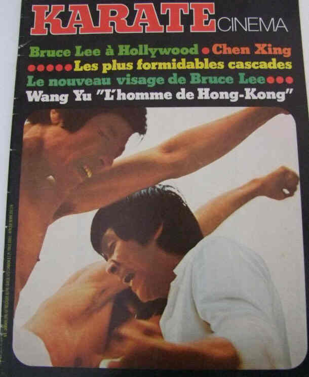 KARATE CINEMA magazine cover Issue 4  January 1976