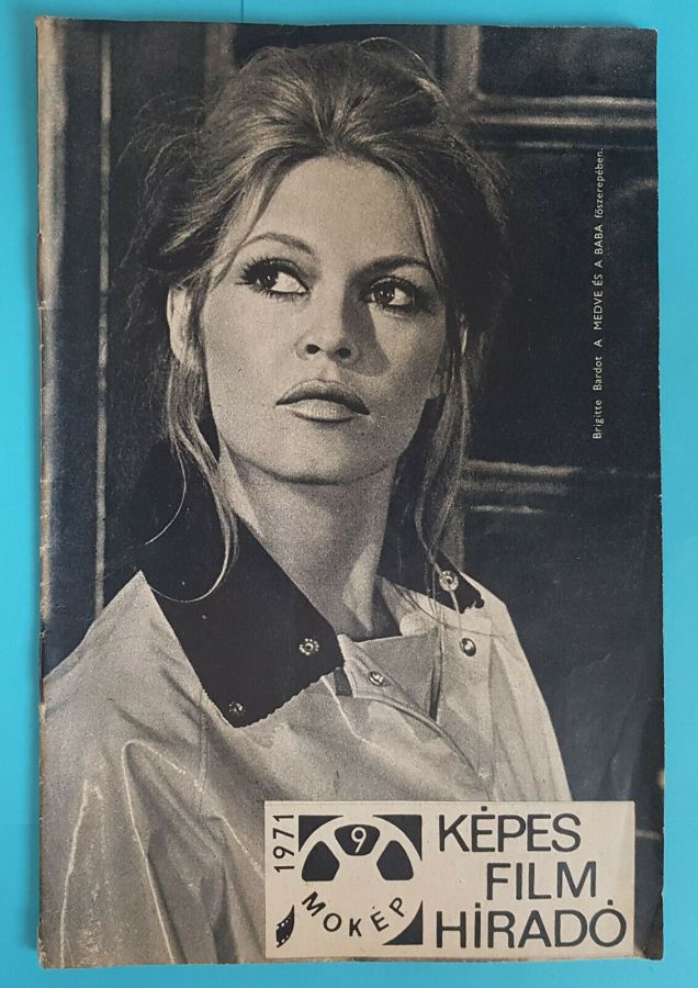 KEPES FILM HIRADO magazine side cover Issue 9   1971