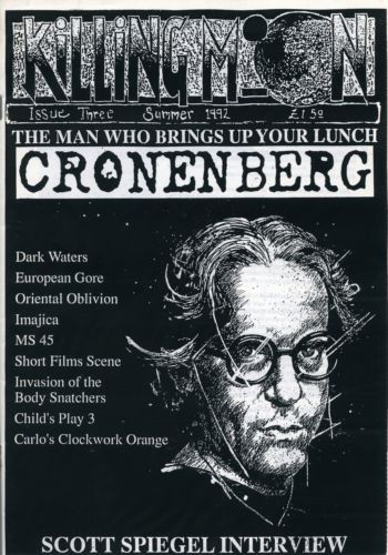 KILLING MOON magazine cover Issue 3 Summer 1992