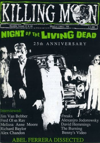 KILLING MOON magazine cover Issue 7/8  1994