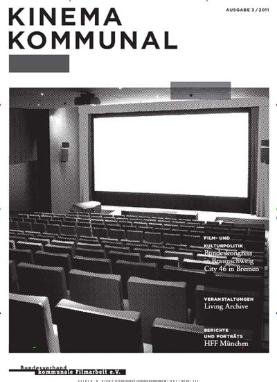 KINEMA KOMMUNAL magazine cover Issue 3  2011