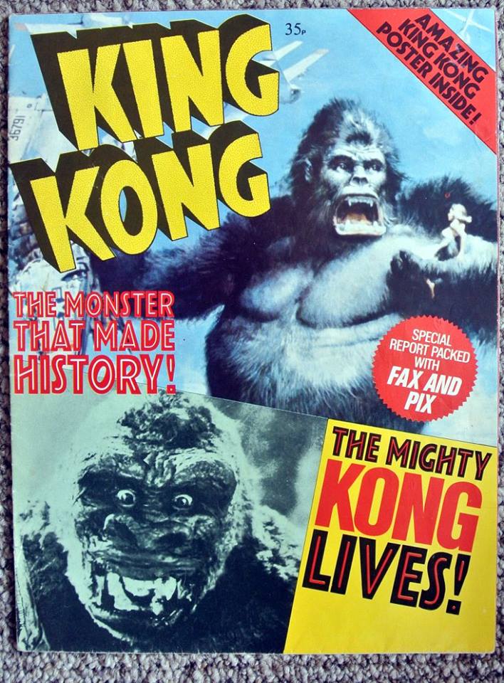 OFFICIAL FILM POSTER MAGAZINE magazine side cover  1977