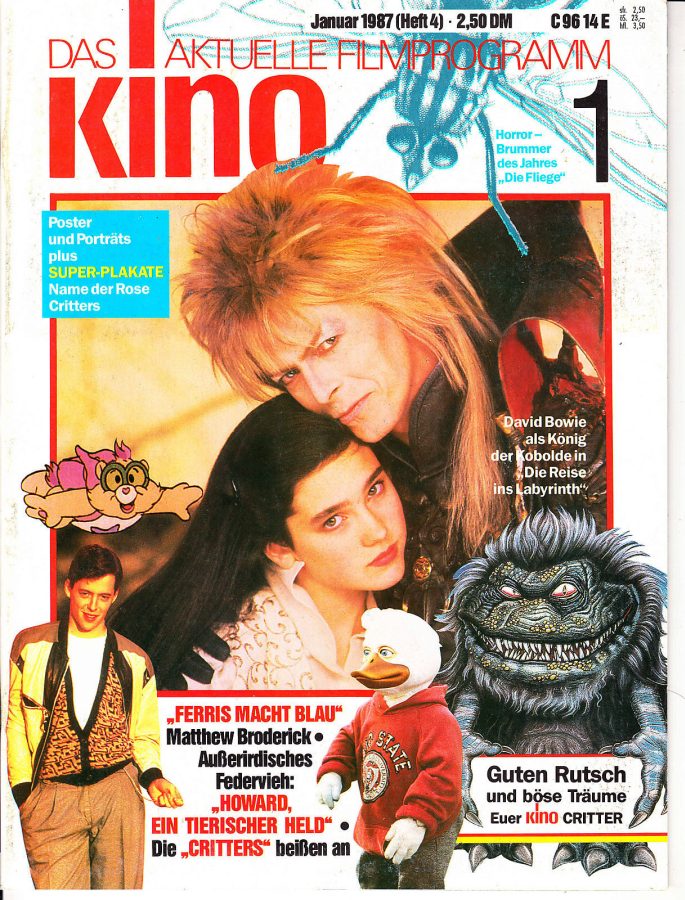 KINO (86-95) magazine cover Issue 4 January 1987