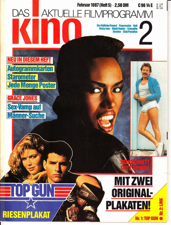 KINO (86-95) magazine cover Issue 5 February 1987