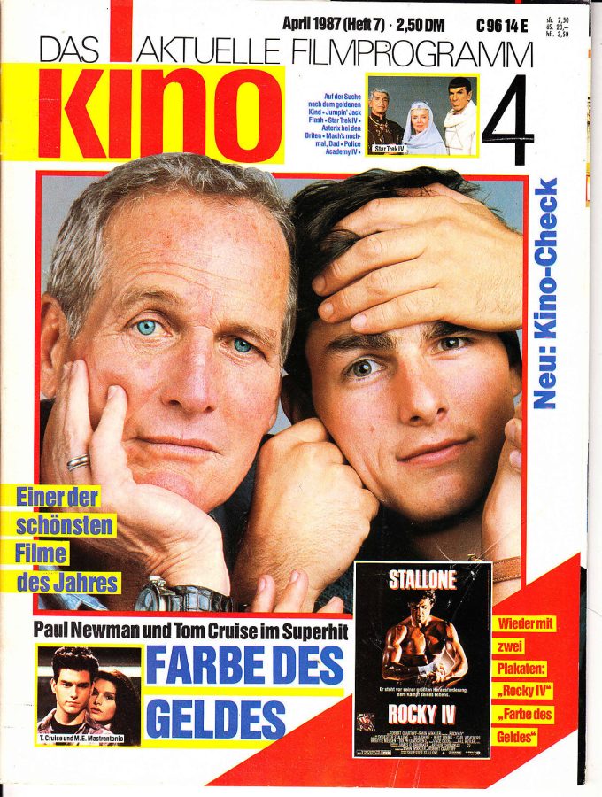 KINO (86-95) magazine cover Issue 7 April 1987