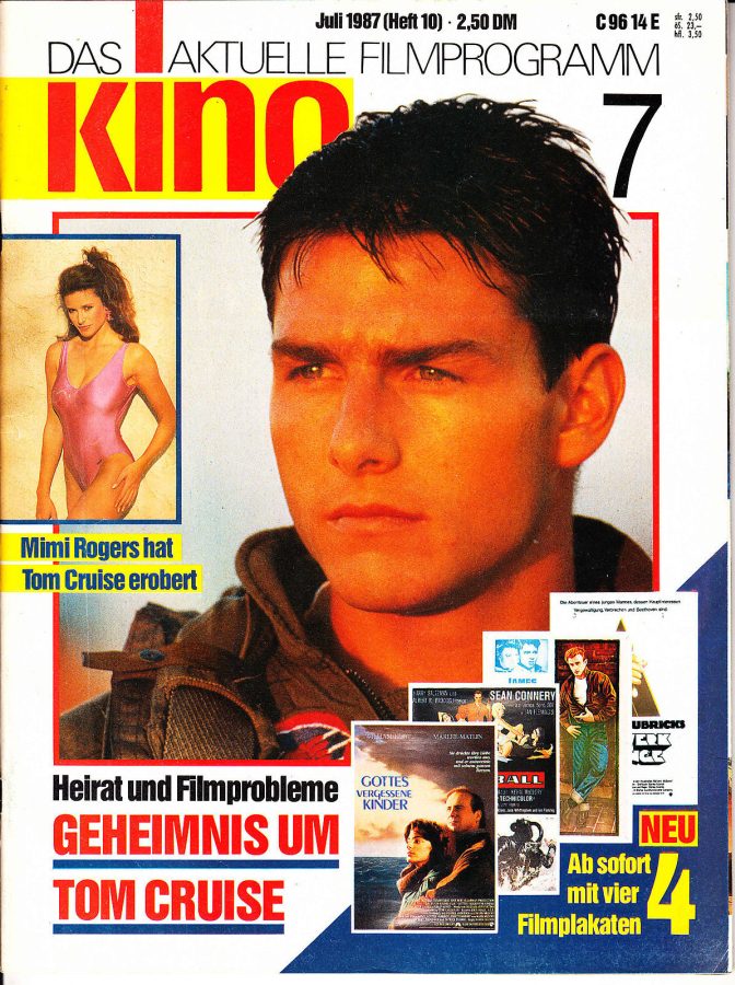 KINO (86-95) magazine side cover Issue 10 July 1987