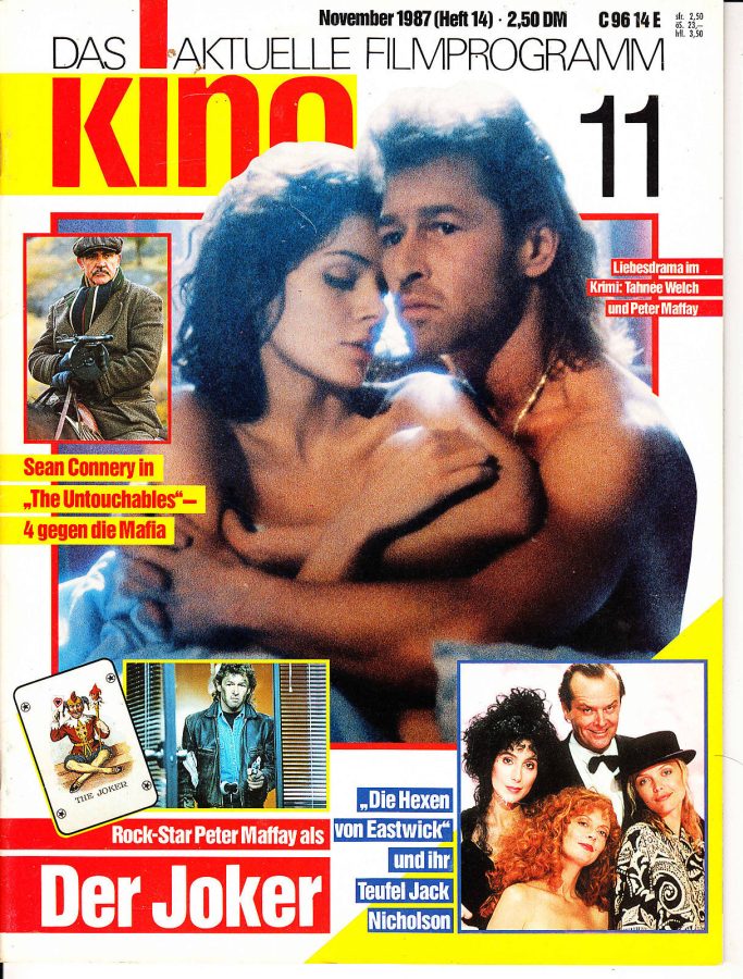 KINO (86-95) magazine cover Issue 14 November 1987
