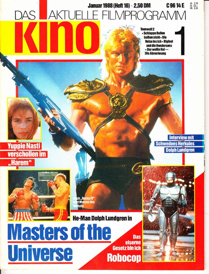 KINO (86-95) magazine cover Issue 16 January 1988