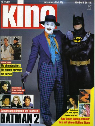 KINO (86-95) magazine cover Issue 38 November 1989