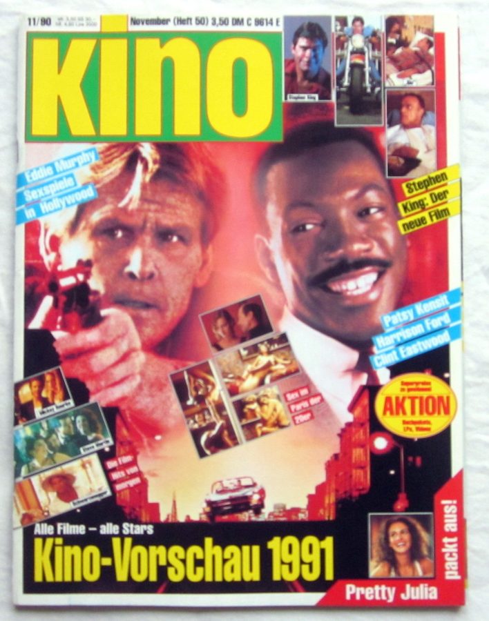 KINO (86-95) magazine side cover Issue 50 November 1990
