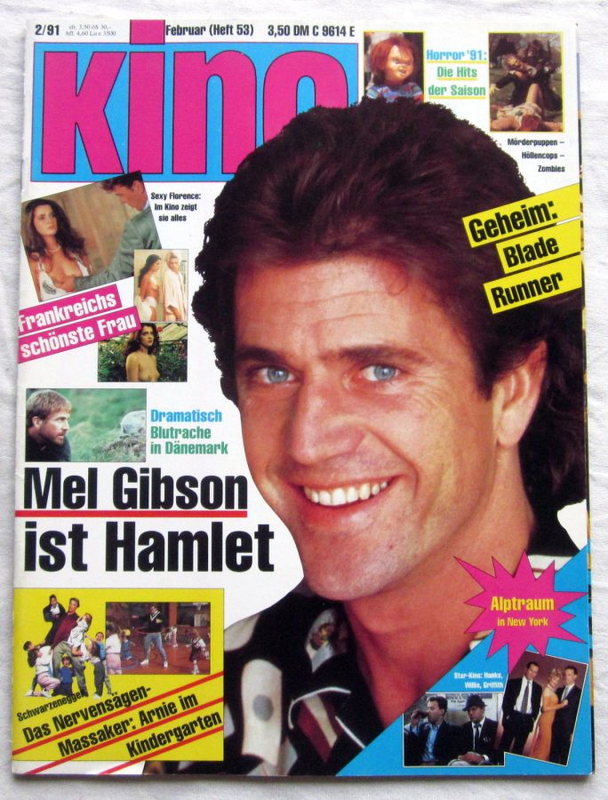 KINO (86-95) magazine side cover Issue 53 February 1991