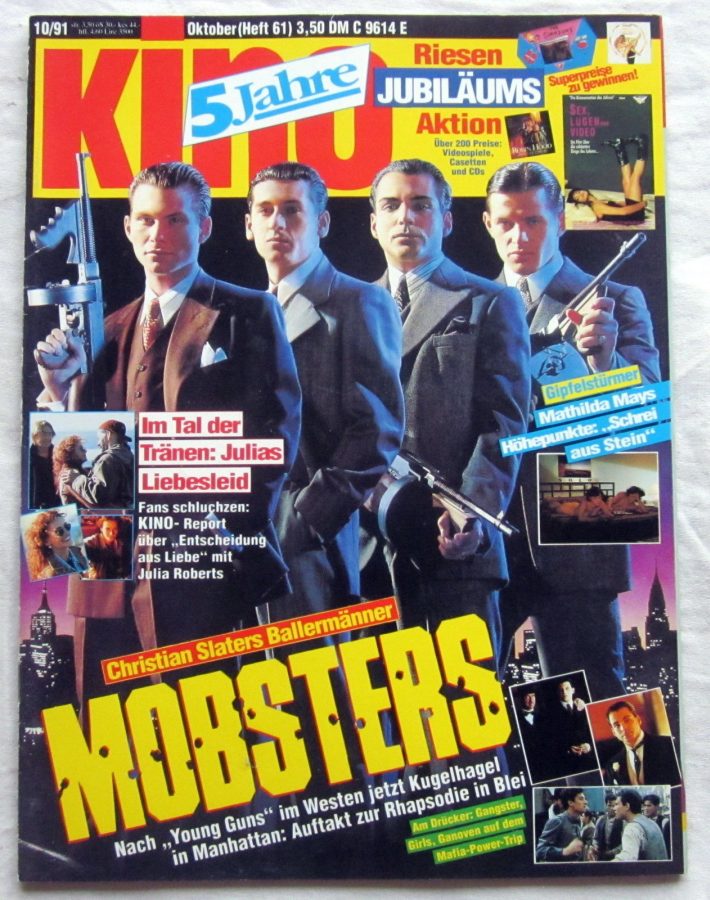 KINO (86-95) magazine cover Issue 61 October 1991