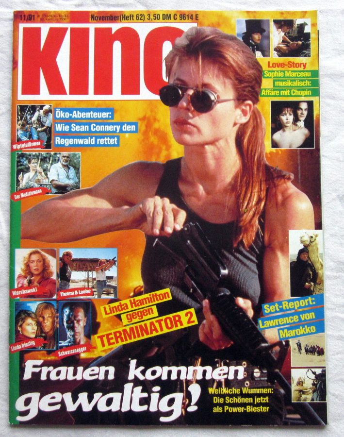 KINO (86-95) magazine side cover Issue 62 November 1991
