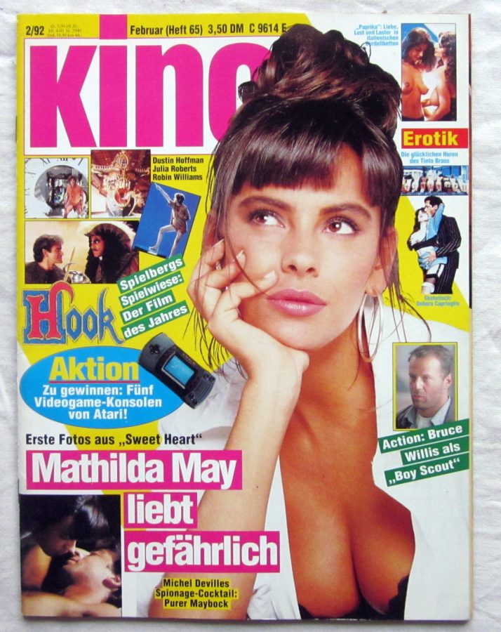 KINO (86-95) magazine cover Issue 65 February 1992