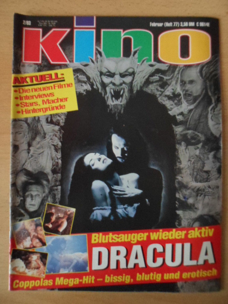 KINO (86-95) magazine cover Issue 77 February 1993