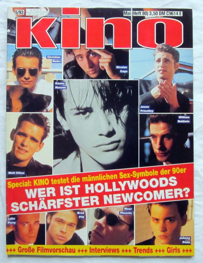 KINO (86-95) magazine cover Issue 80 May 1993