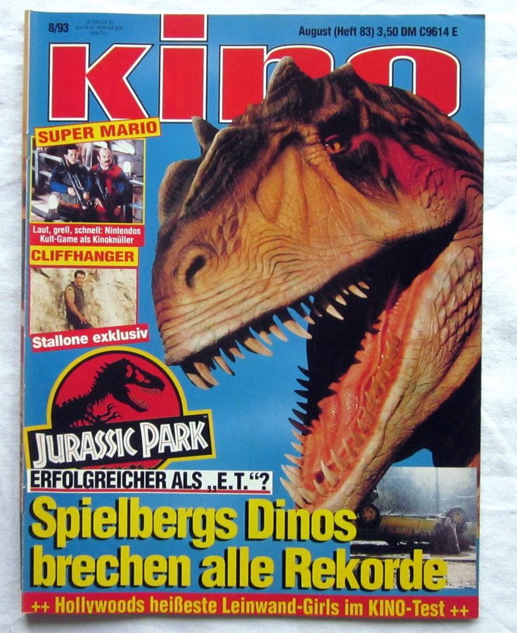 KINO (86-95) magazine cover Issue 83 August 1993