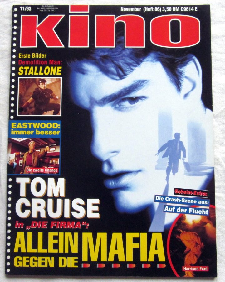KINO (86-95) magazine cover Issue 86 November 1993