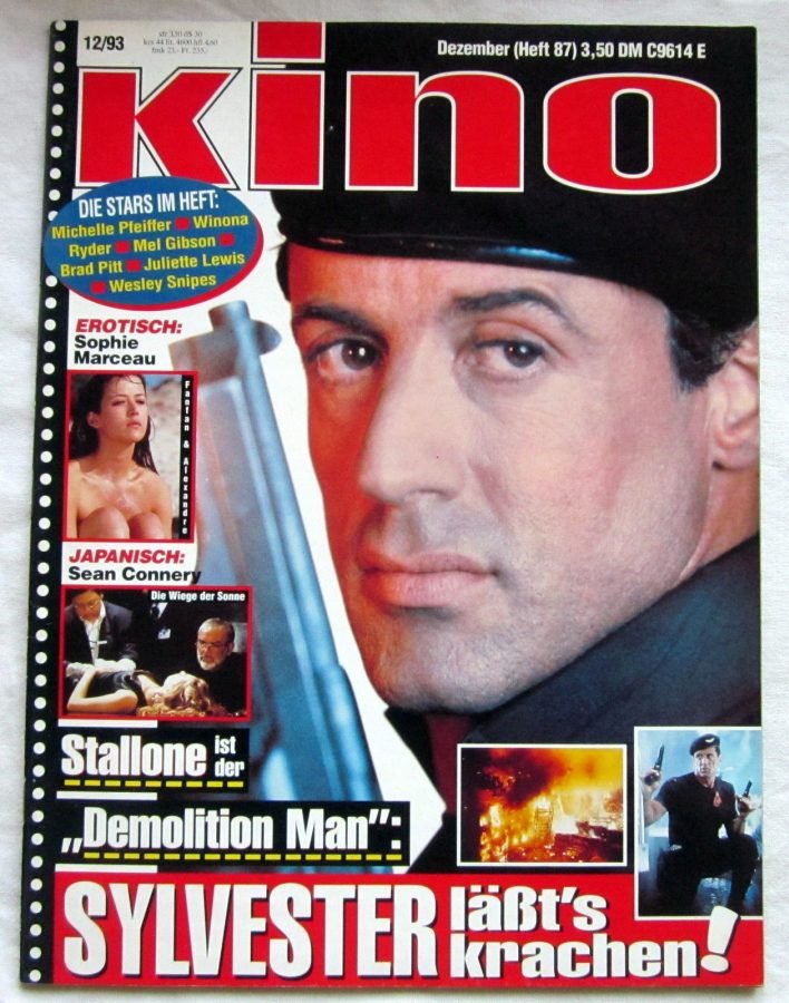 KINO (86-95) magazine cover Issue 87 December 1993