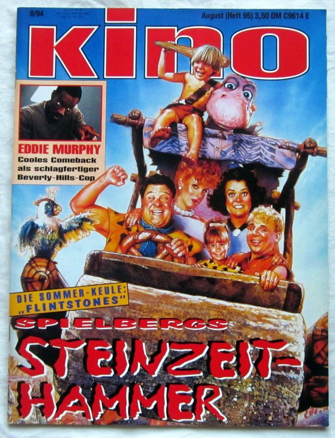 KINO (86-95) magazine cover Issue 95 August 1994