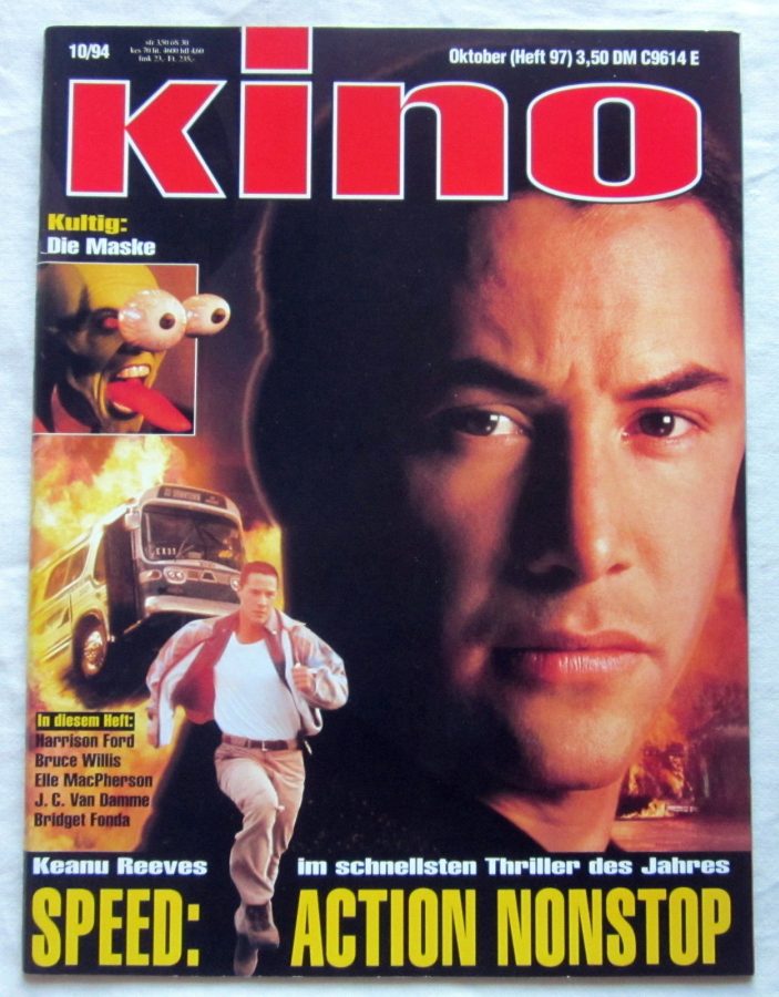 KINO (86-95) magazine cover Issue 97 October 1994