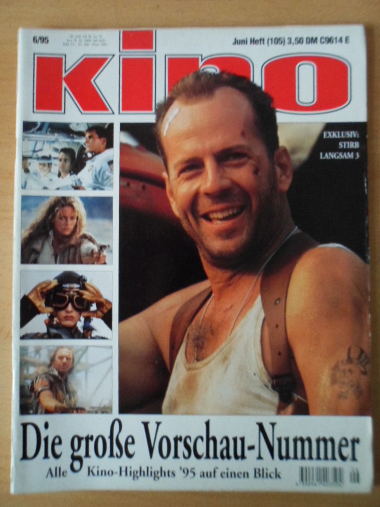 KINO (86-95) magazine cover Issue 105 June 1995