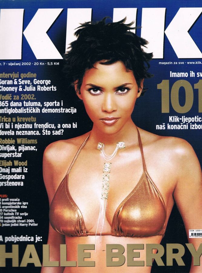 KLIK magazine cover Issue 7  January 2002