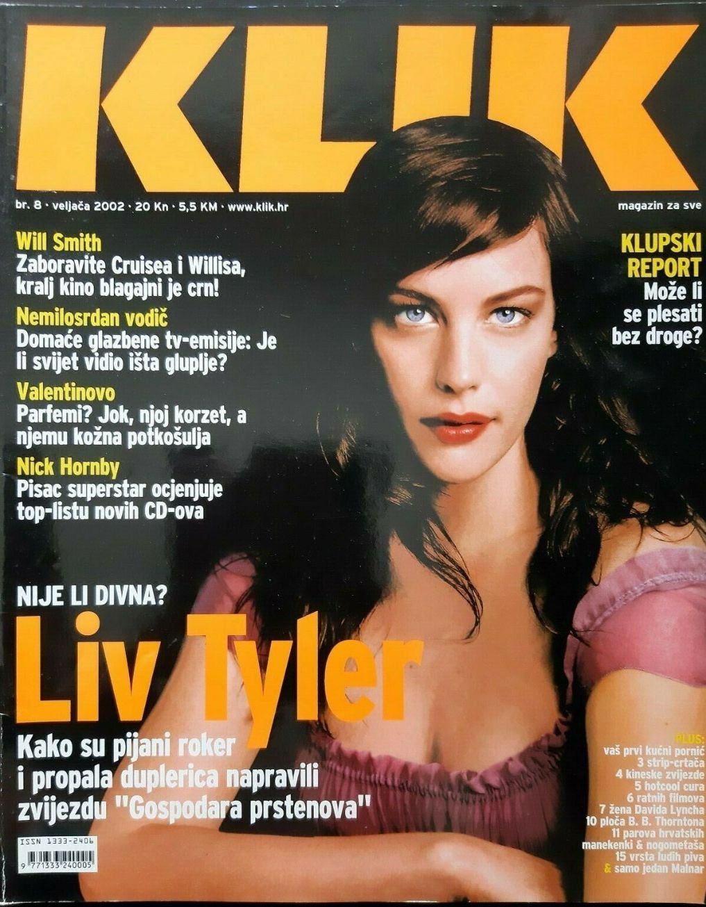 KLIK magazine cover Issue 8  February 2002