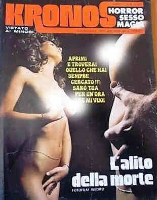 KRONOS magazine cover Issue 4  1972