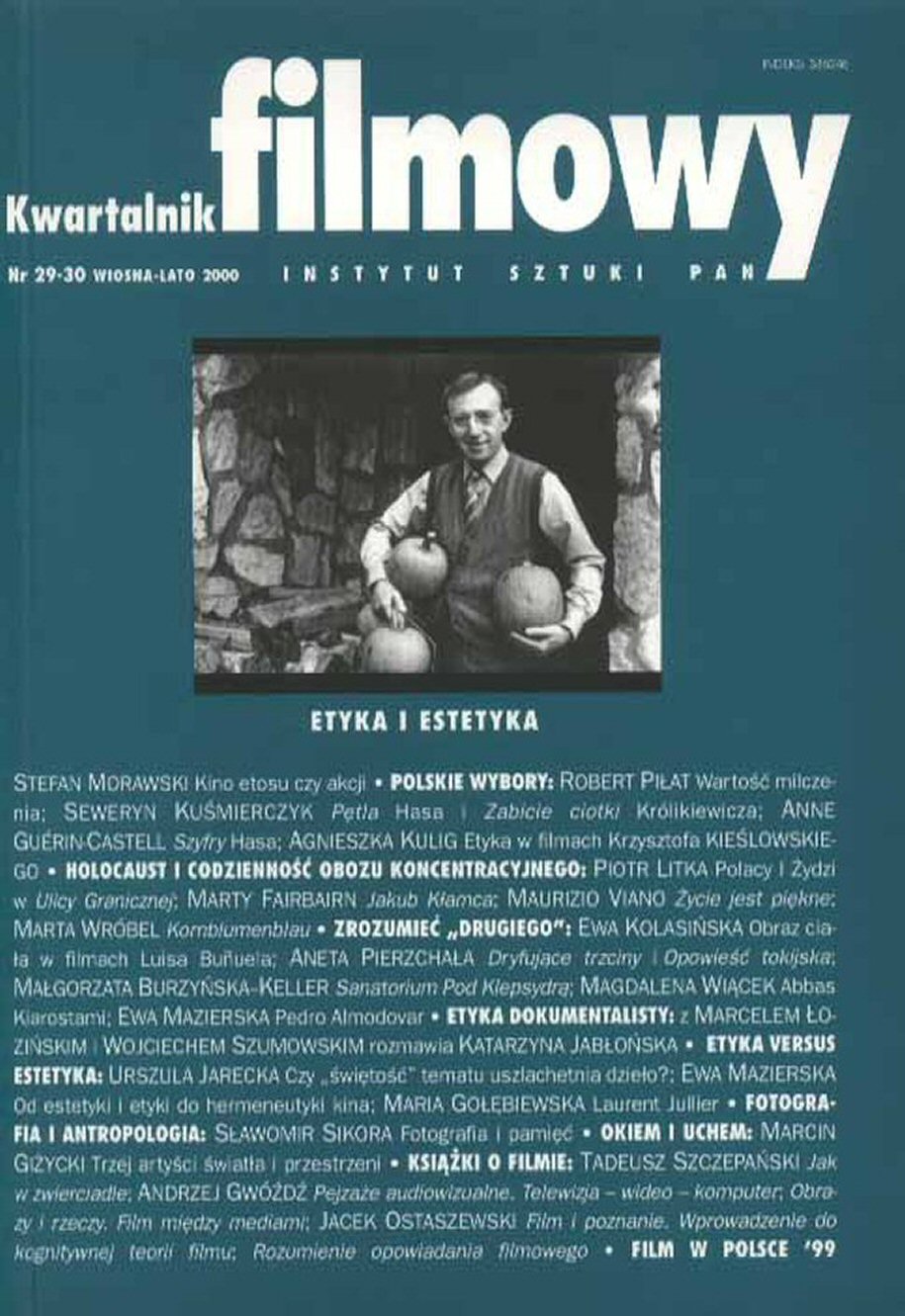 KWARTALNIK FILMOWY magazine cover Issue 29-30 Spring 2000