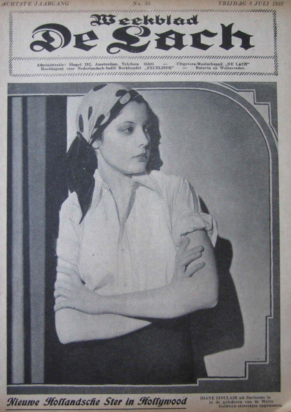 LACH | DE magazine side cover Issue 35 8 July 1932