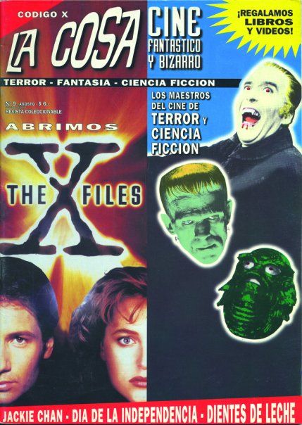LA COSA CINE magazine cover Issue 9 August 1996