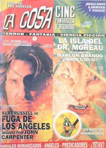 LA COSA CINE magazine cover Issue 11 October 1996
