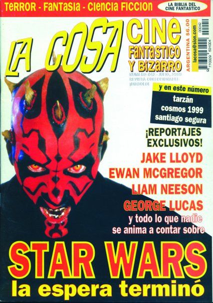 LA COSA CINE magazine cover Issue 42 July 1999
