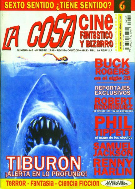 LA COSA CINE magazine cover Issue 45 October 1999