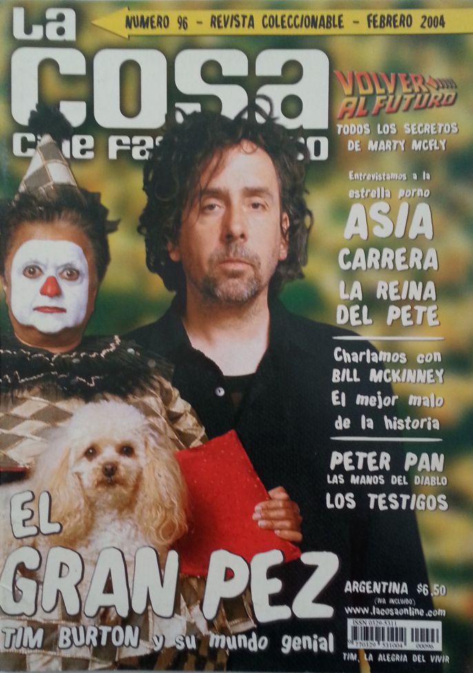 LA COSA CINE magazine cover Issue 96 February 2004