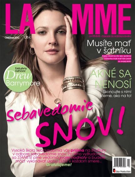 LA FEMME magazine cover  October 2010