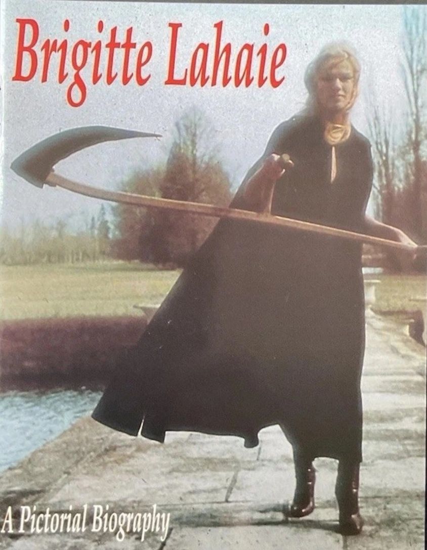 BRIGITTE LAHAIE A PICTORIAL BIOGRAPHY magazine cover   