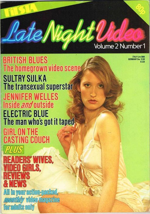 LATE NIGHT VIDEO magazine cover  Vol 2 # 1  
