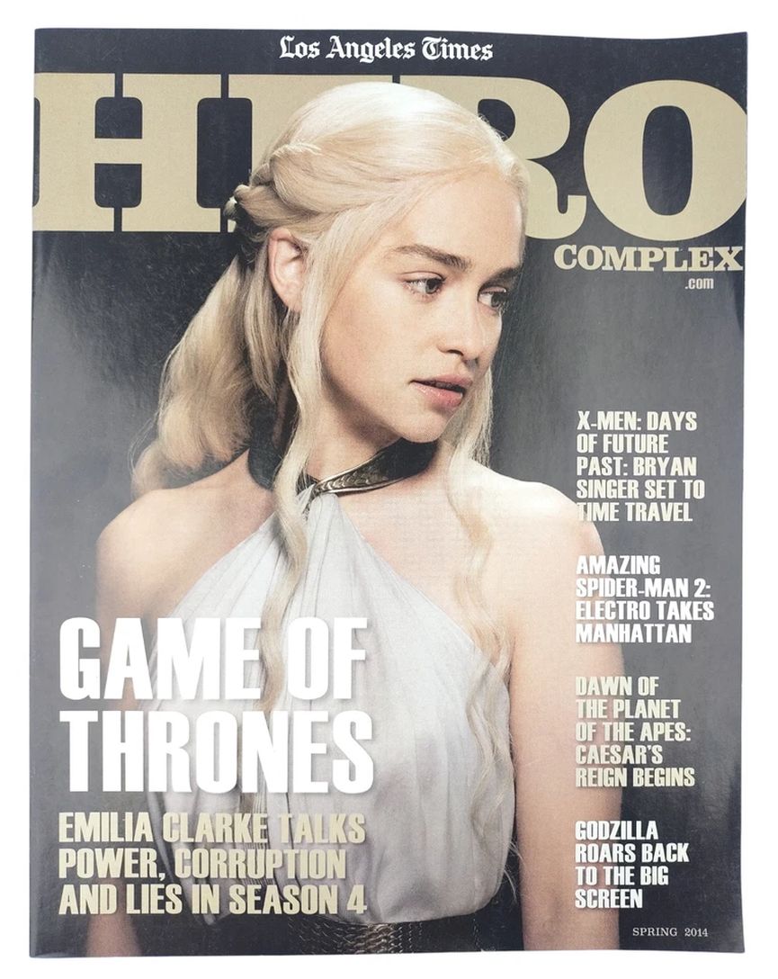 LOS ANGELES TIMES magazine cover Spring 2014