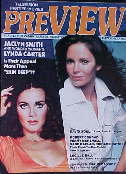 PREVIEW (Laufer) magazine side cover  Vol 1 No  10 June 1977